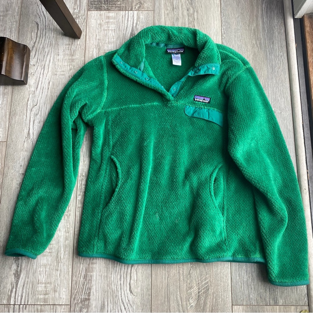 Patagonia Teal Fleece Jacket